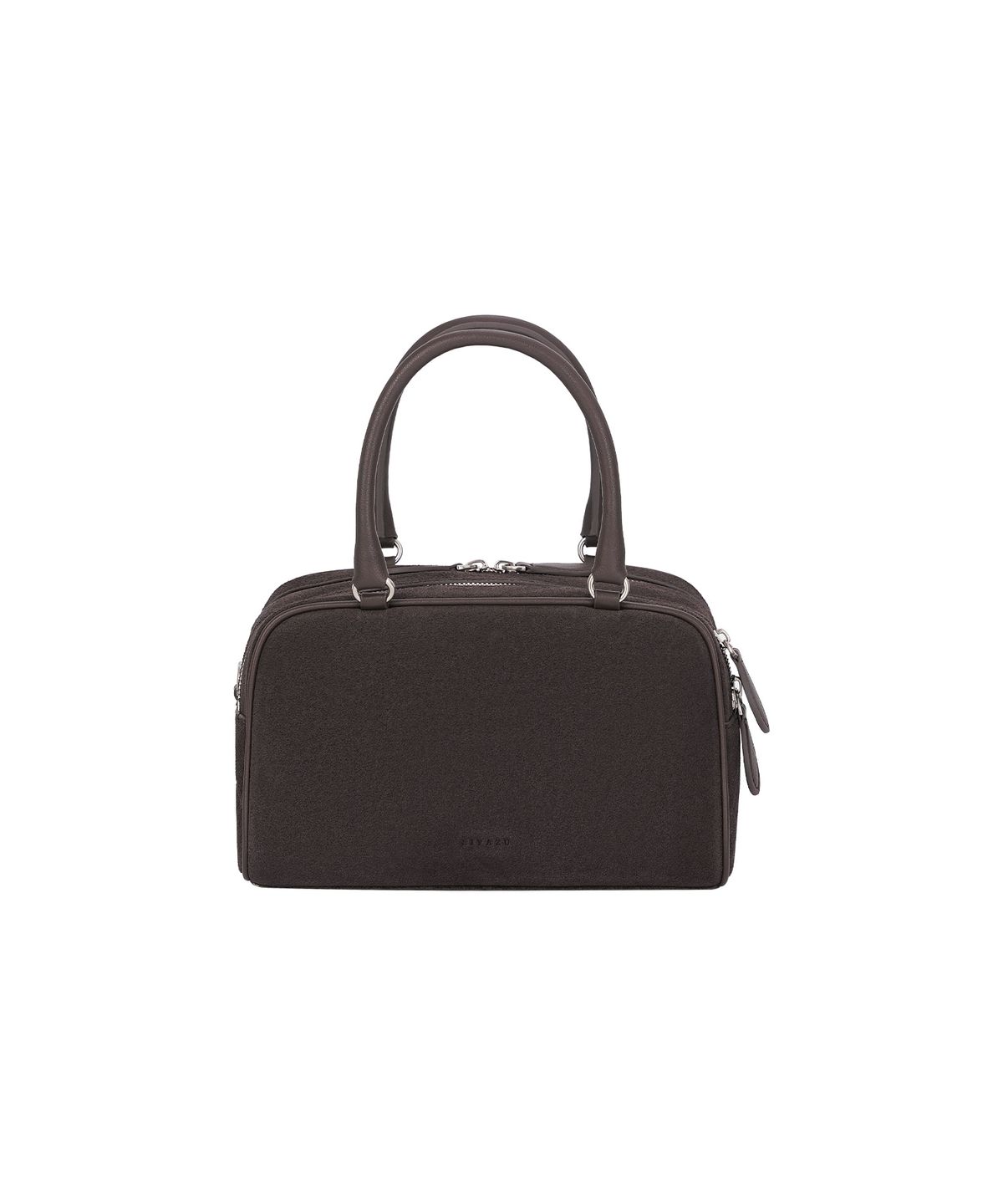 시야쥬(SIYAZU) SIAC3144 Mini Puff Suede Bag_Dark brown