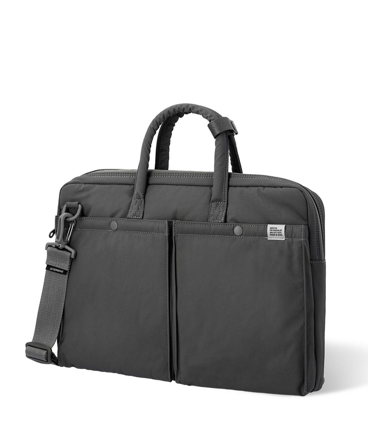 스위치(SWEETCH) CITY BOYS SLIM BRIEFCASE 001 Stone Grey