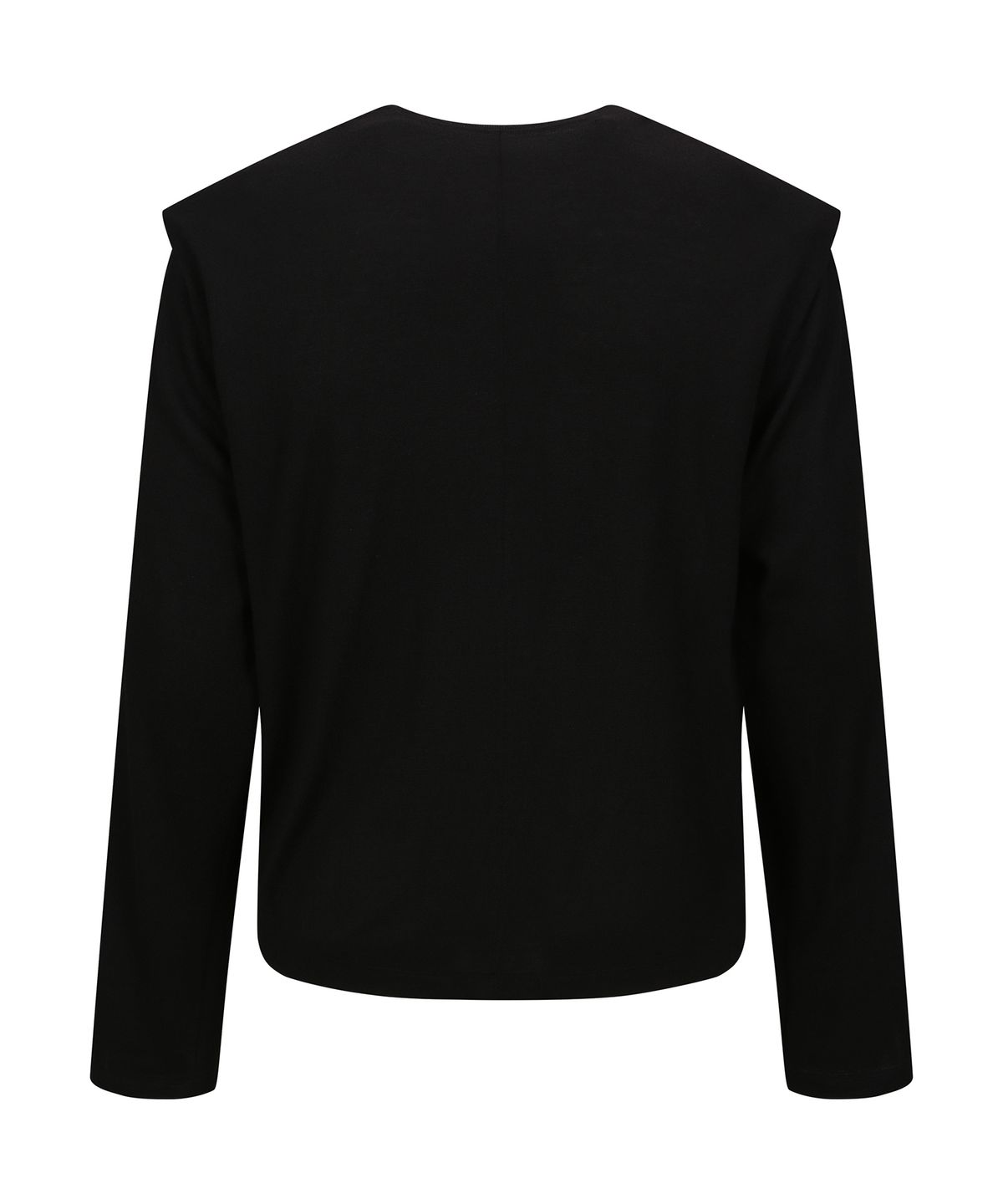 몰프(MORPH) Organism Wool Draped Shoulder Padded Long Sleeve