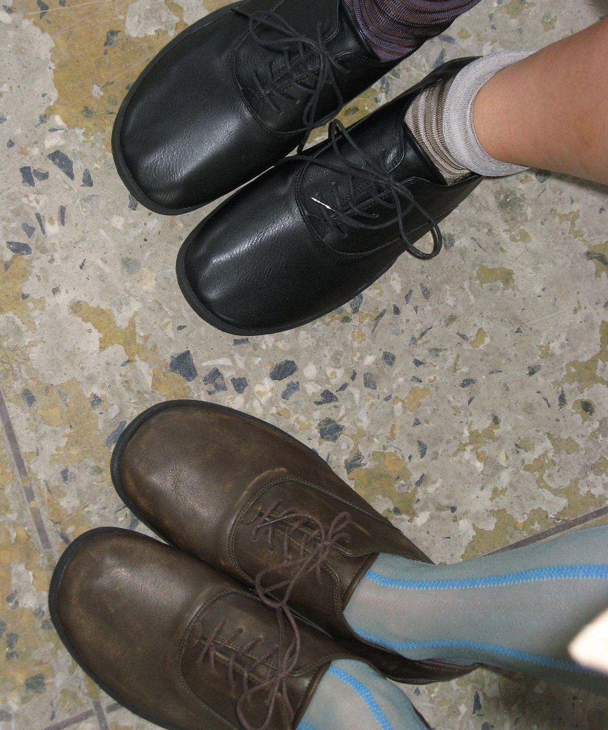 포기무디(FOGGY MOODY) Derby 0066. Rubber Sole Loafers - 2colors