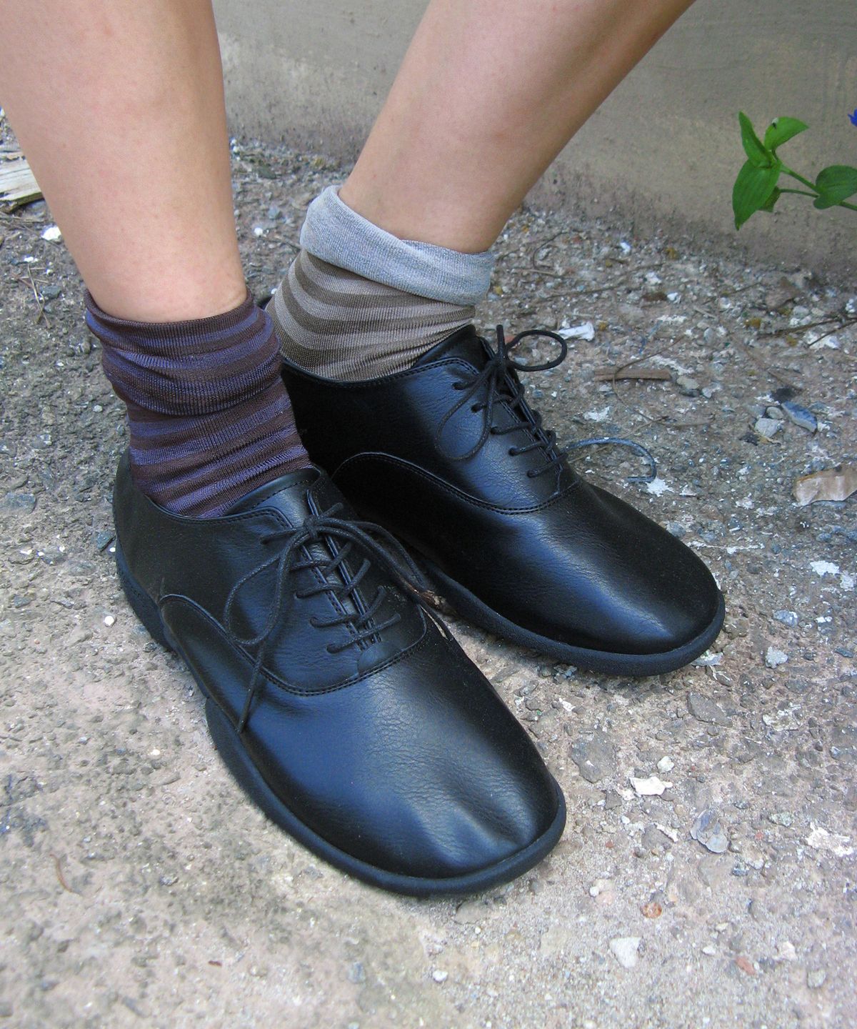 포기무디(FOGGY MOODY) Derby 0066. Rubber Sole Loafers - 2colors