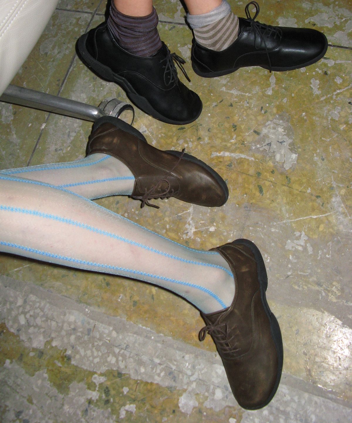 포기무디(FOGGY MOODY) Derby 0066. Rubber Sole Loafers - 2colors