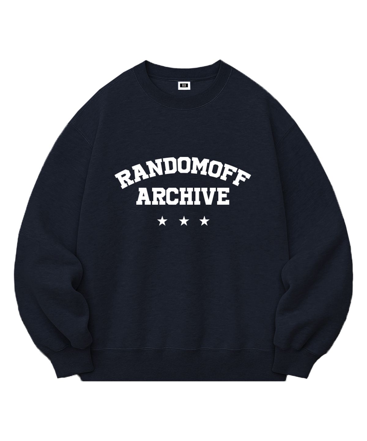 랜덤오프(RANDOMOFF) CAMPUS STAR SWEATSHIRT (3color) [RLZM_0009]