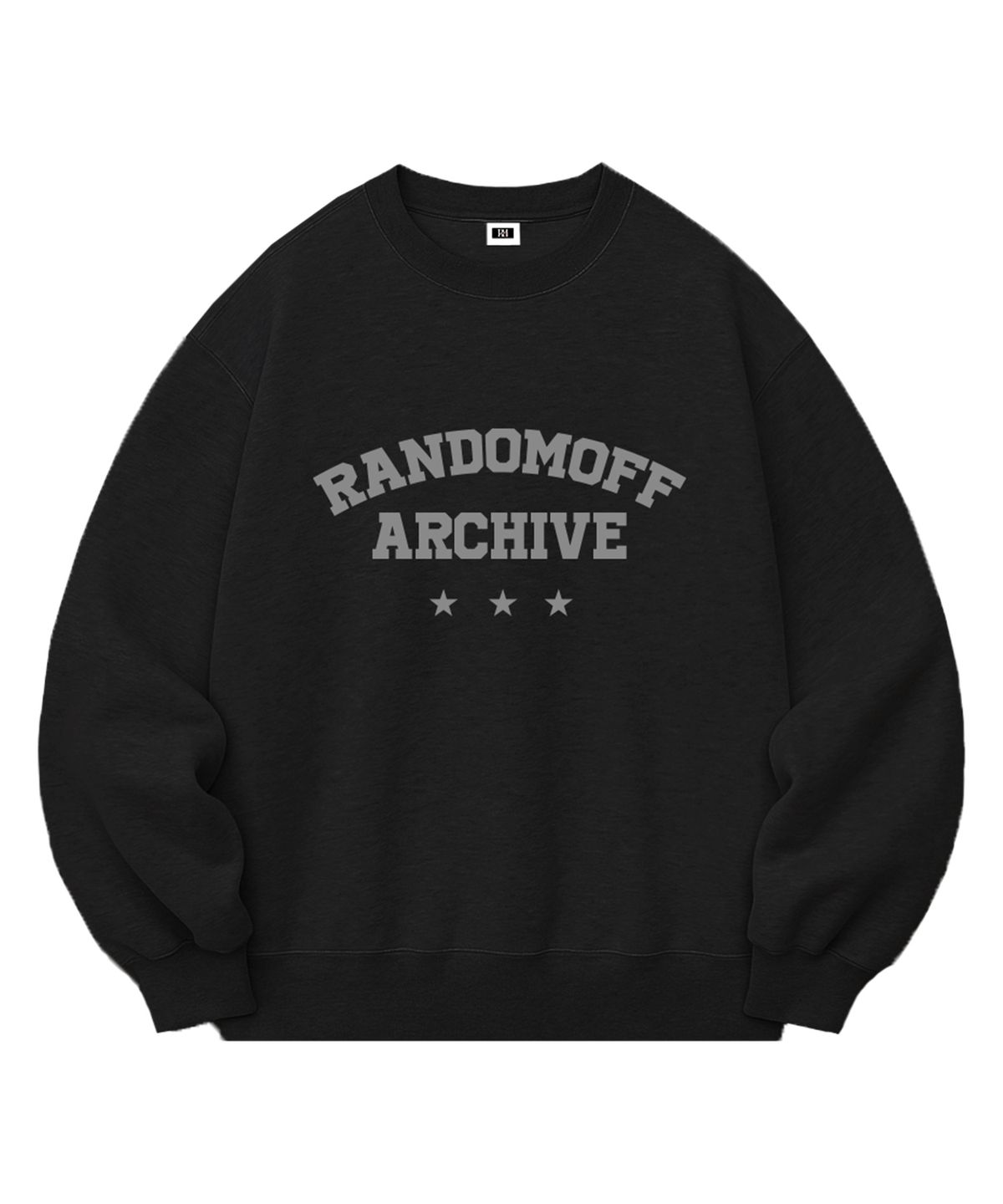랜덤오프(RANDOMOFF) CAMPUS STAR SWEATSHIRT (3color) [RLZM_0009]