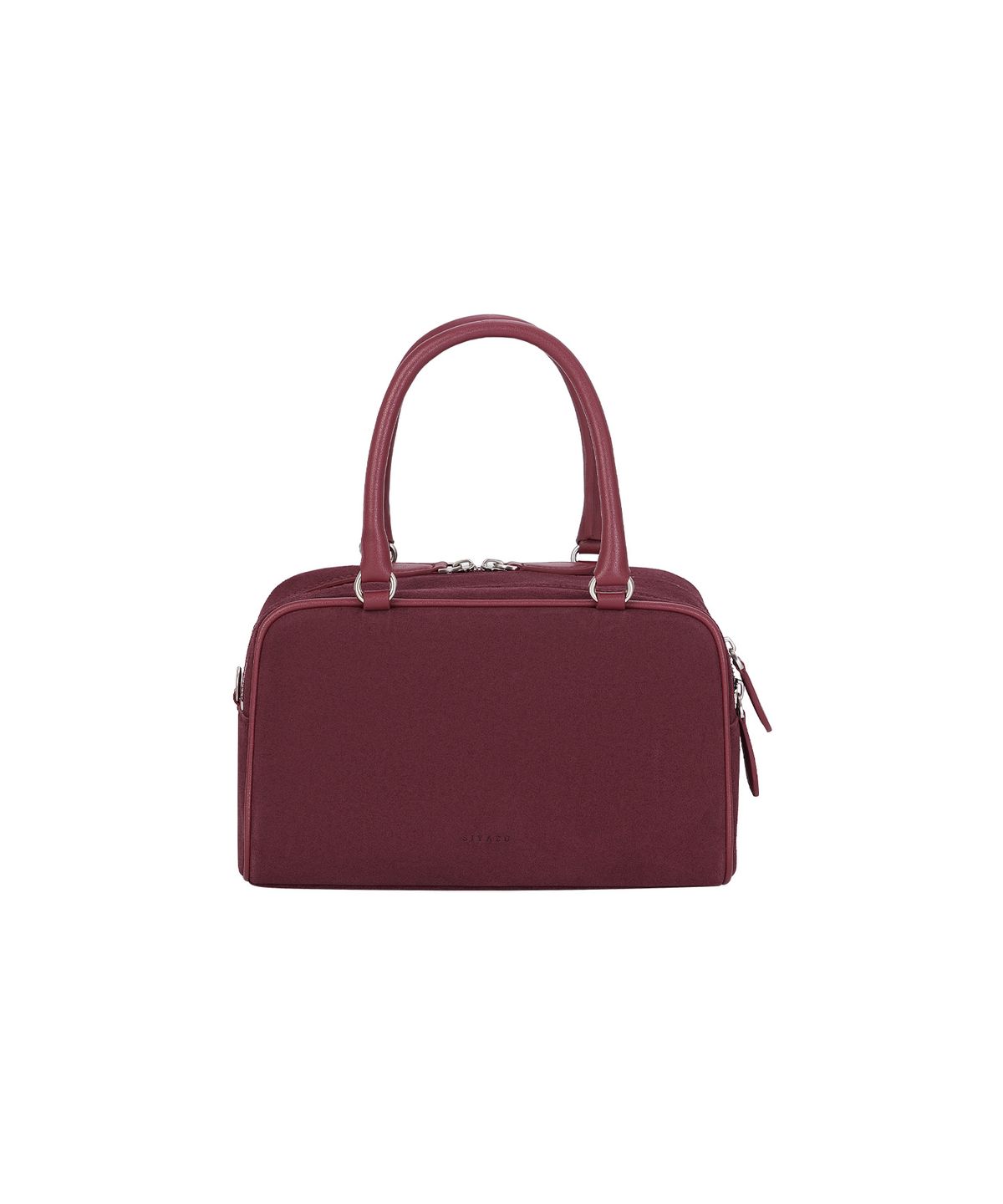 시야쥬(SIYAZU) SIAC3144 Mini Puff Suede Bag_Wine