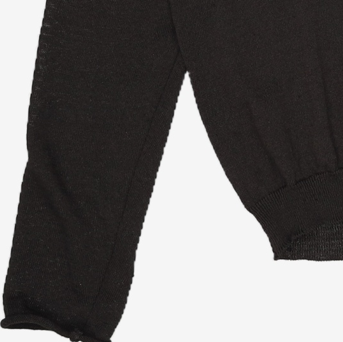 모이아(MOIA) linen round knit (black) S