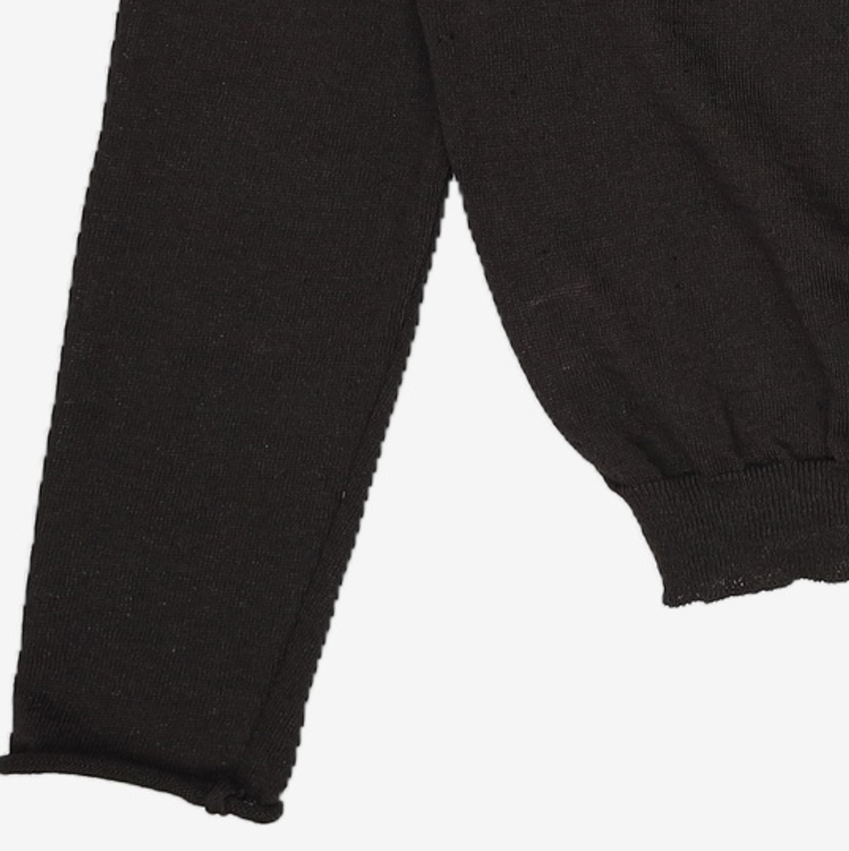 모이아(MOIA) linen round knit (black) S