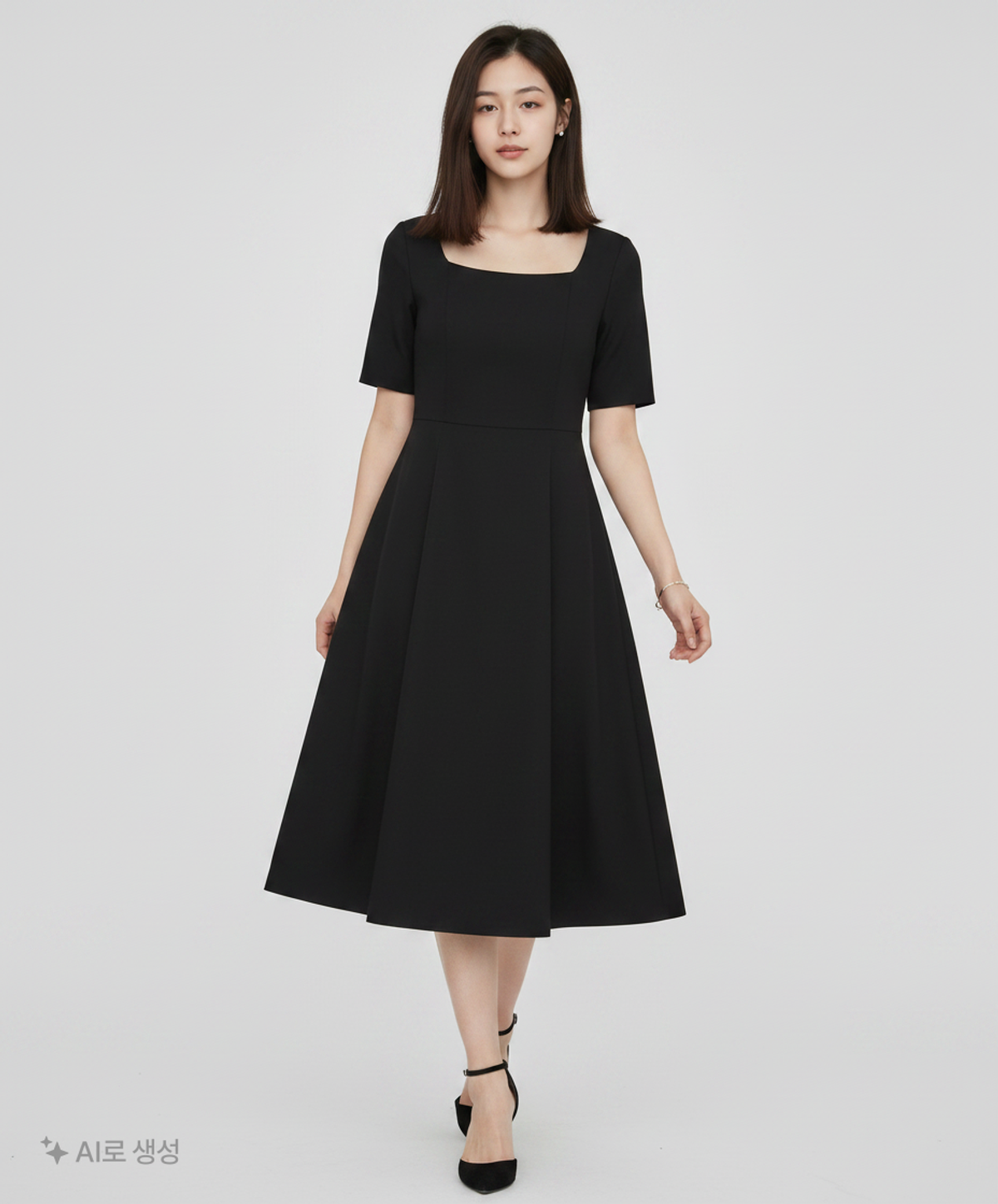 유니클로(UNIQLO) 미디 원피스 S