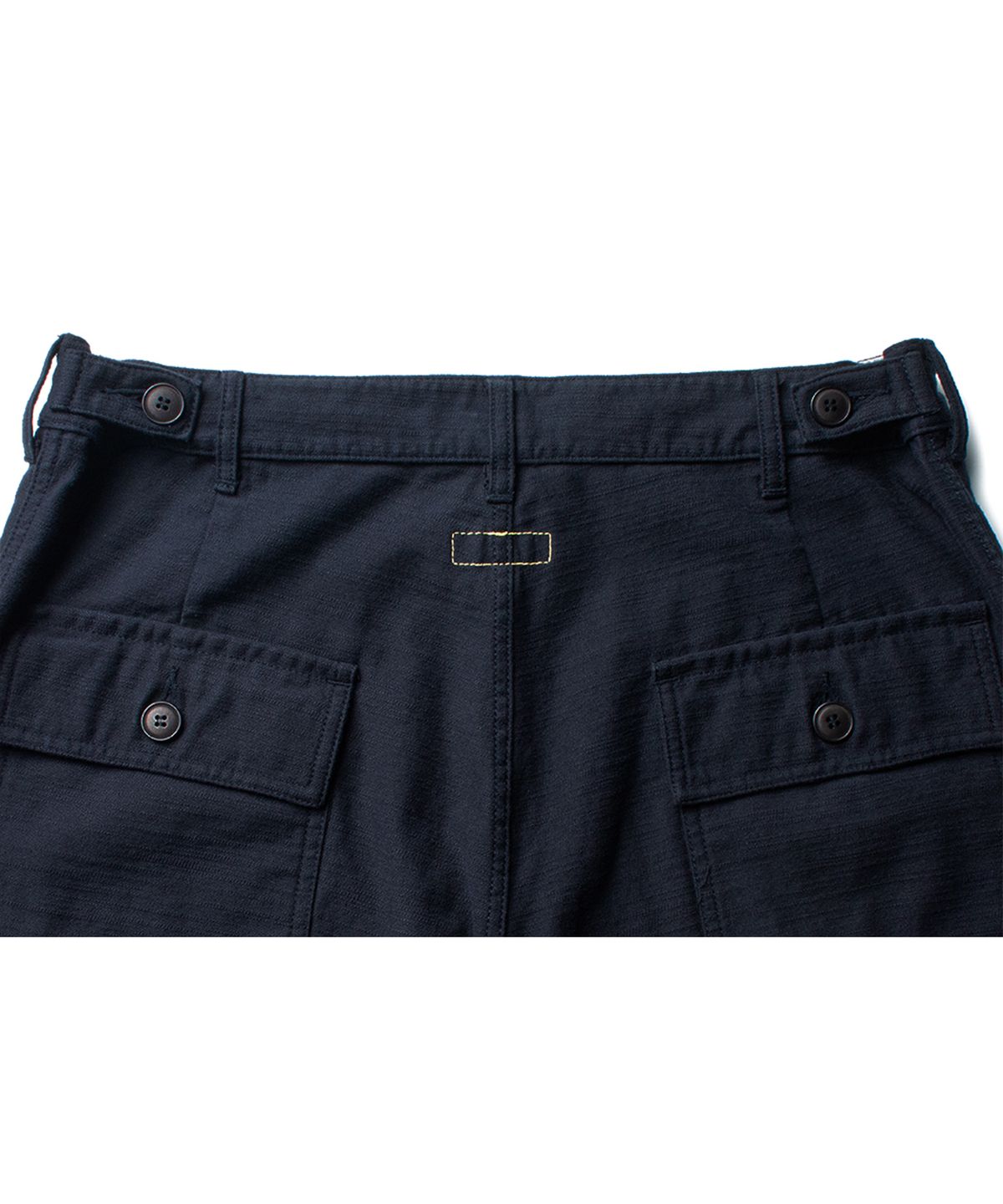 더 레스큐(THE RESQ) COTTON SLUB KILROY PANTS [DARK NAVY]