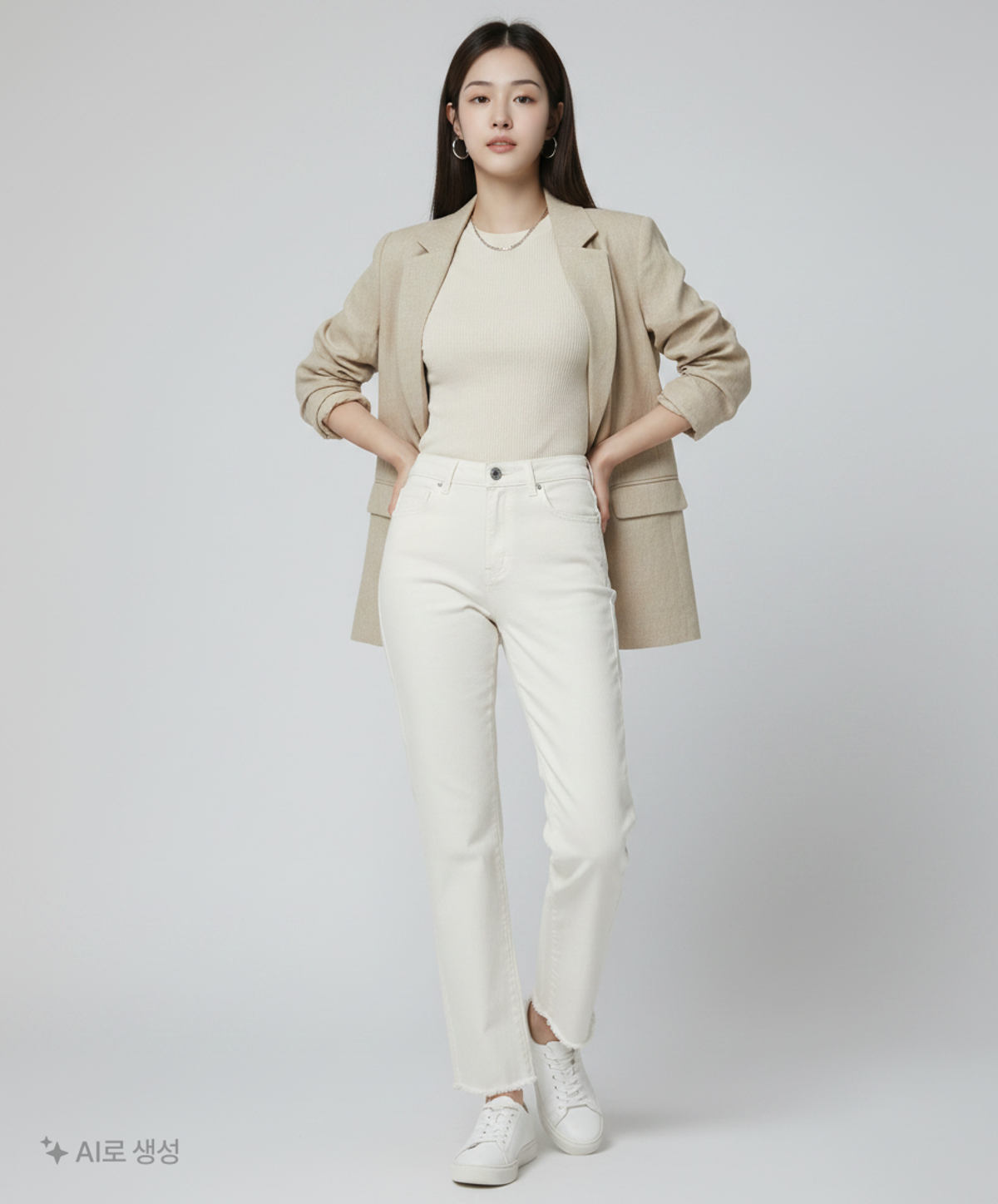 아우라(AULA) 청/데님 팬츠 28