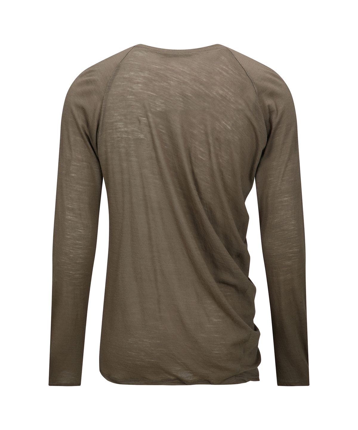 몰프(MORPH) Organism Wool Draped Long Sleeve