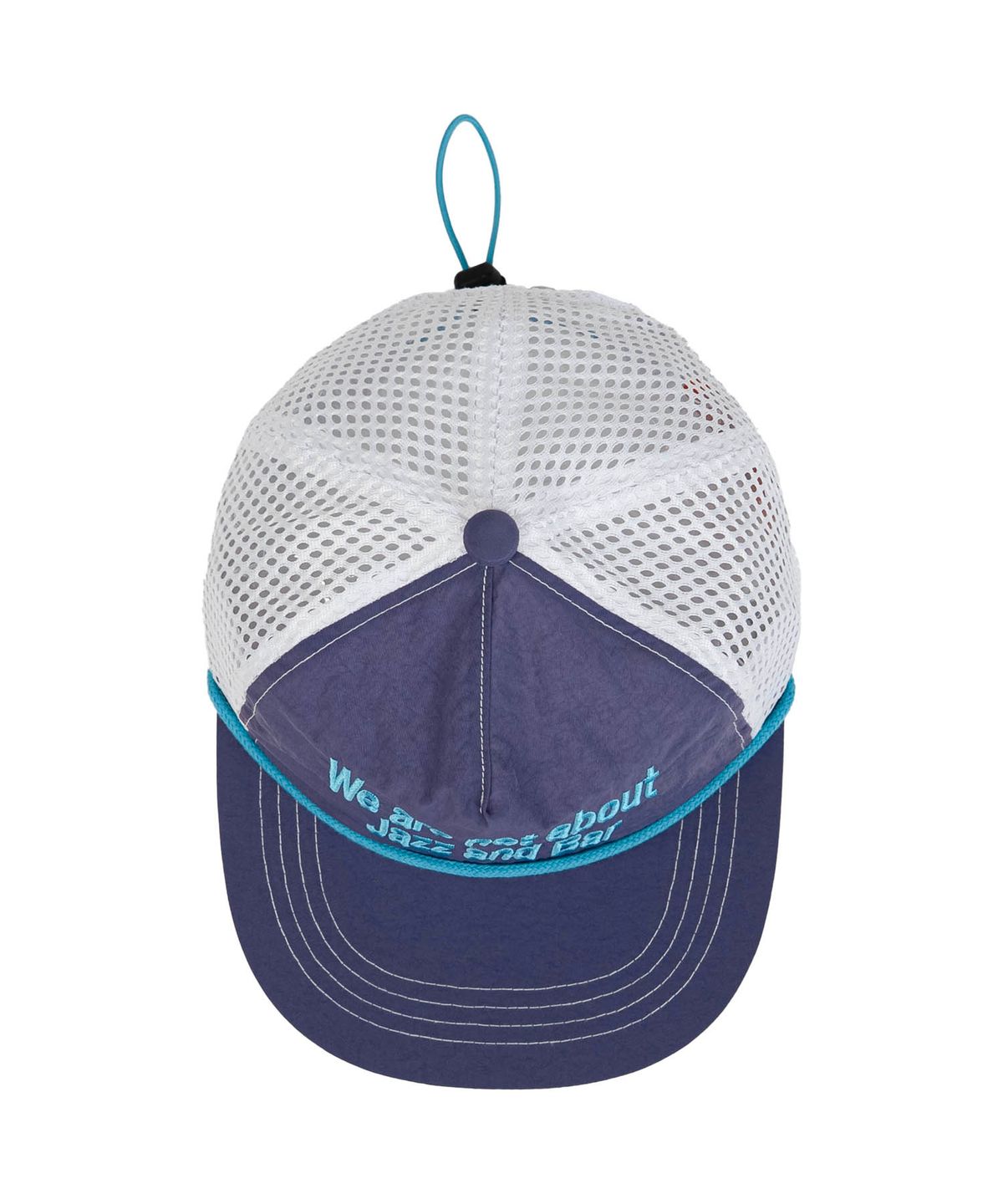 재즈앤바(JAZZ&BAR) WNJB Trucker Cap (Randy) - We are not about jazz and bar