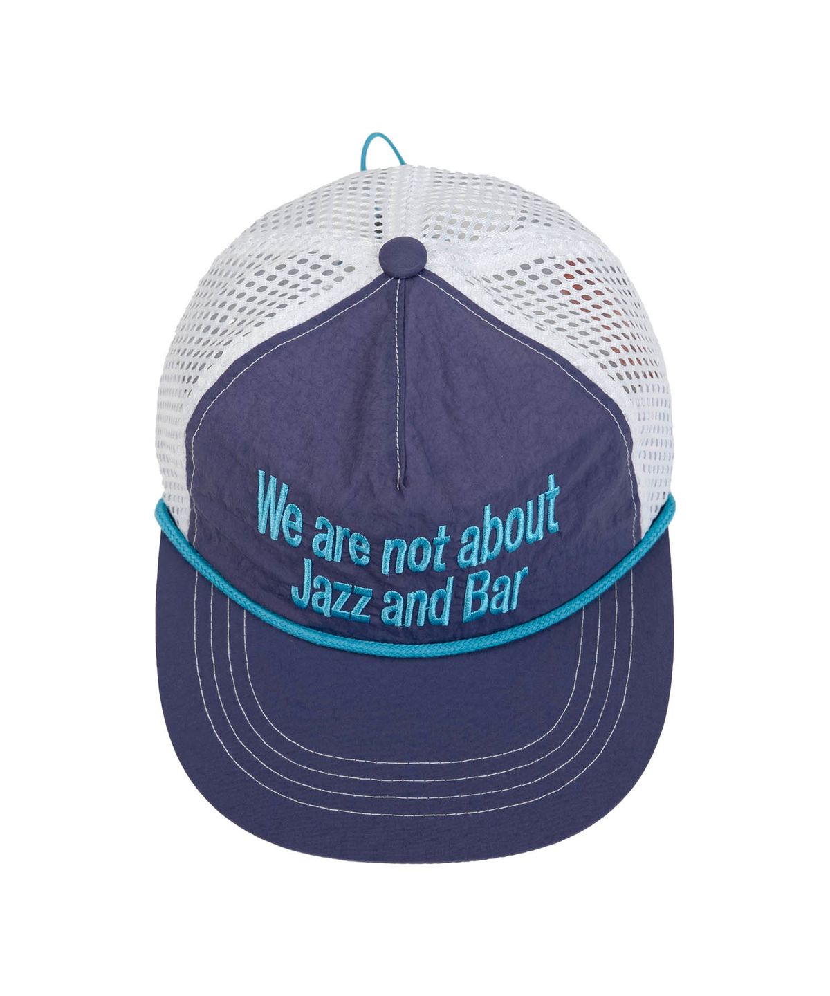 재즈앤바(JAZZ&BAR) WNJB Trucker Cap (Randy) - We are not about jazz and bar