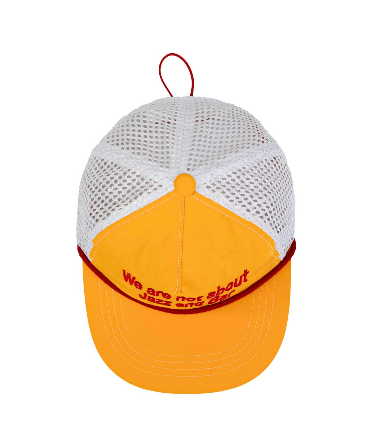 재즈앤바(JAZZ&BAR) WNJB Trucker Cap (Barney) - We are not about jazz and bar