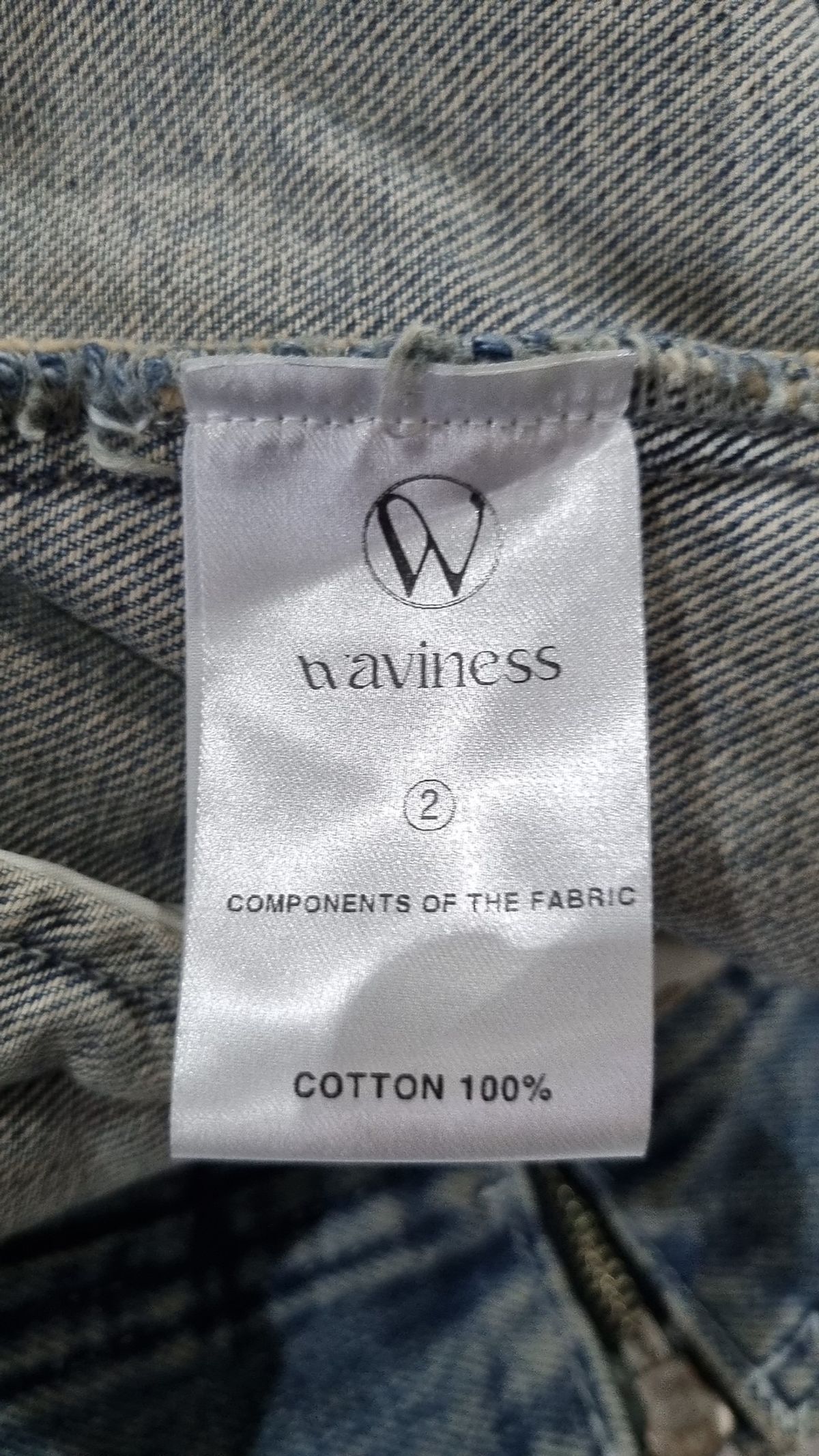 웨이비니스(WAVINESS) 데님/트러커 재킷 2XL