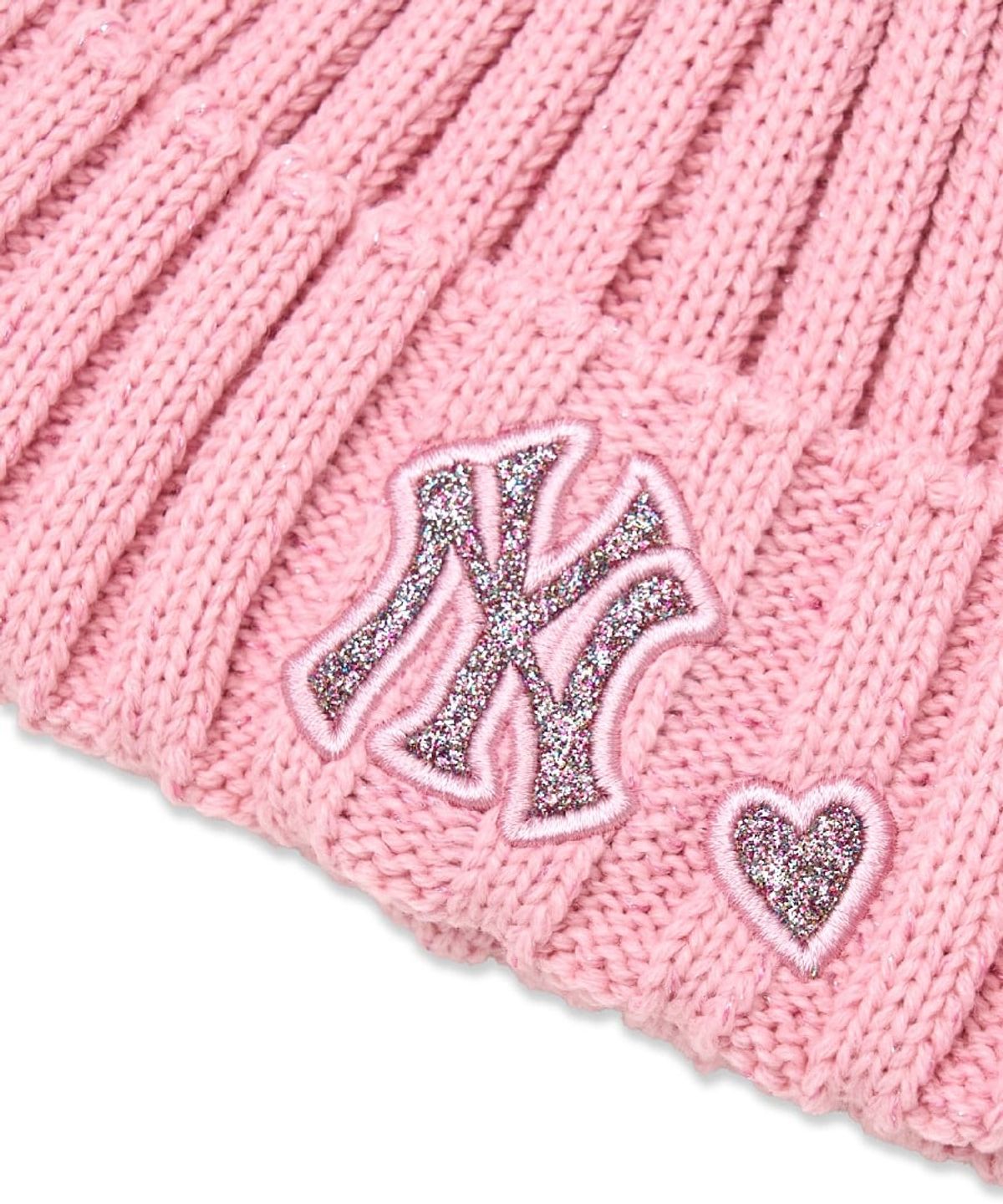 엠엘비 키즈(MLB KIDS) 스톤 여아 젤리 비니 NY (L.Pink)