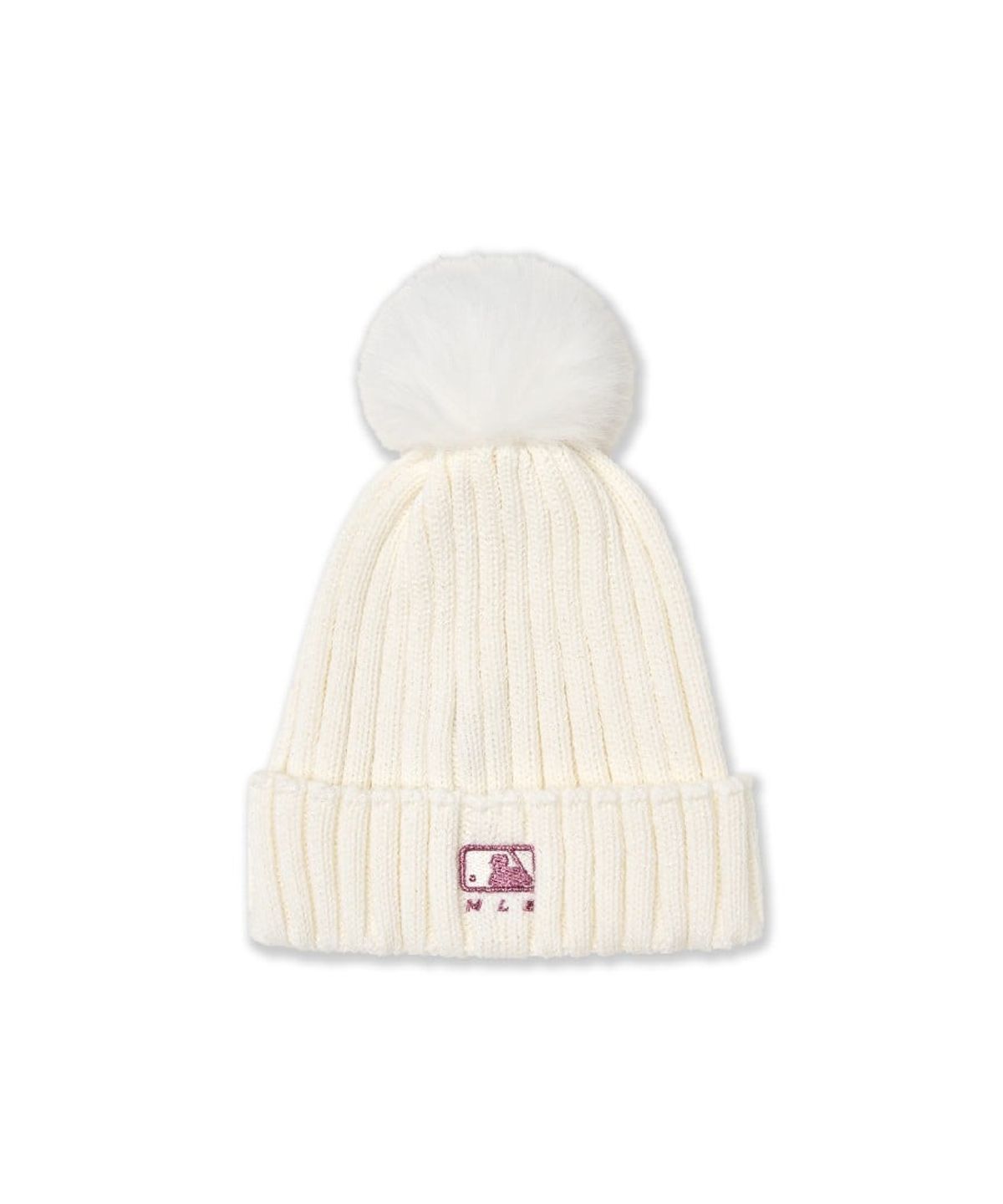 엠엘비 키즈(MLB KIDS) 스톤 여아 젤리 비니 NY (Ivory)