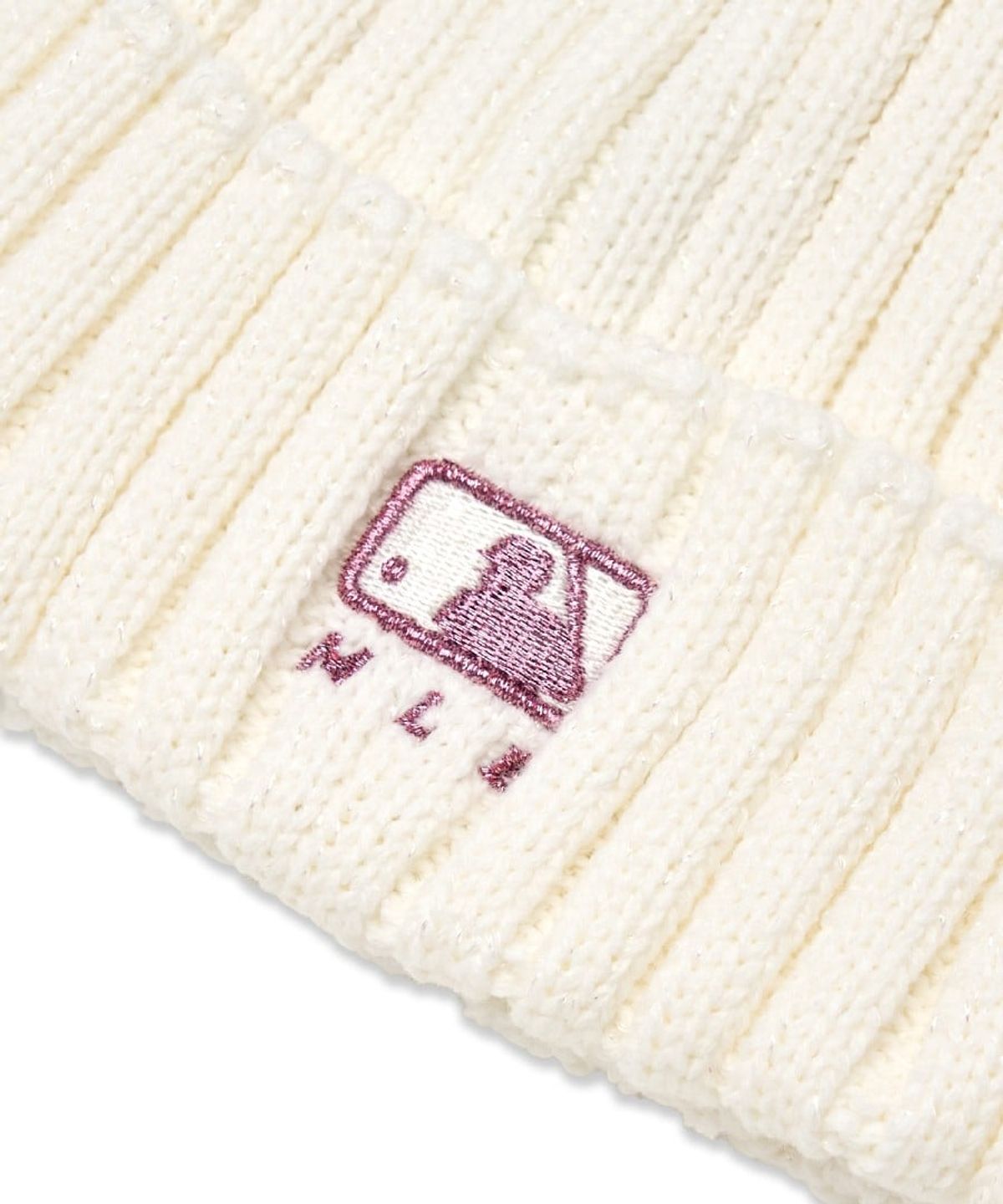 엠엘비 키즈(MLB KIDS) 스톤 여아 젤리 비니 NY (Ivory)