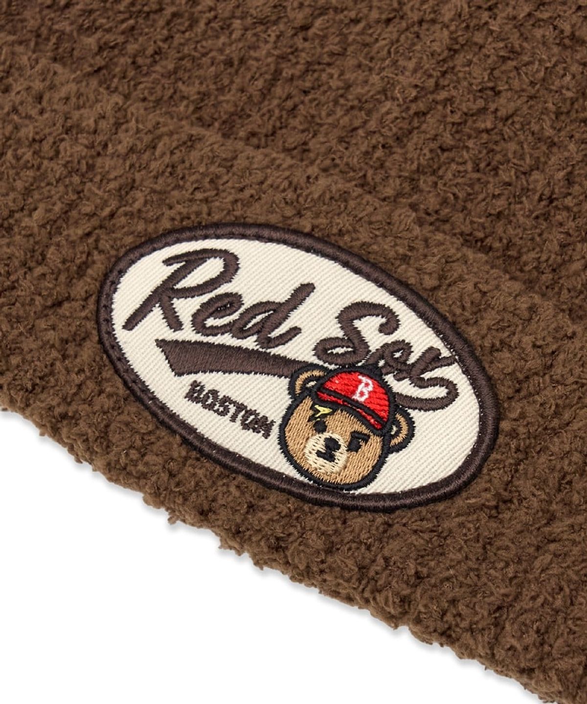 엠엘비 키즈(MLB KIDS) 메가베어 귀장식 비니 BOS (L.Brown)