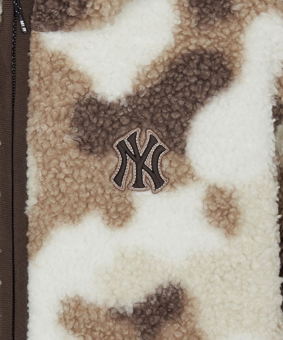 엠엘비 키즈(MLB KIDS) 스트릿 카무플라주 플리스 집업 NY (L.Sand)