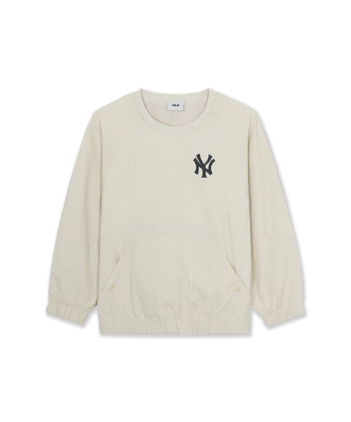 엠엘비 키즈(MLB KIDS) 스포티브 레터링 우븐 맨투맨 세트 NY (D.Cream)
