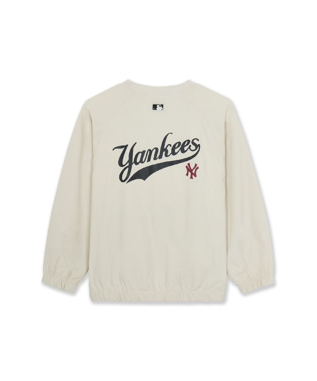엠엘비 키즈(MLB KIDS) 스포티브 레터링 우븐 맨투맨 세트 NY (D.Cream)