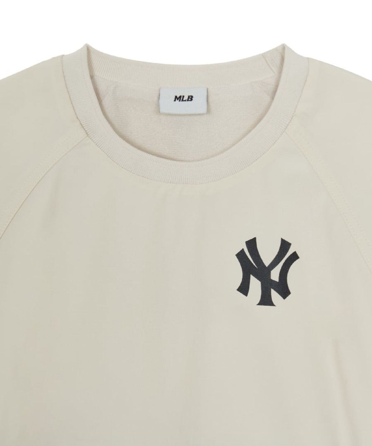 엠엘비 키즈(MLB KIDS) 스포티브 레터링 우븐 맨투맨 세트 NY (D.Cream)