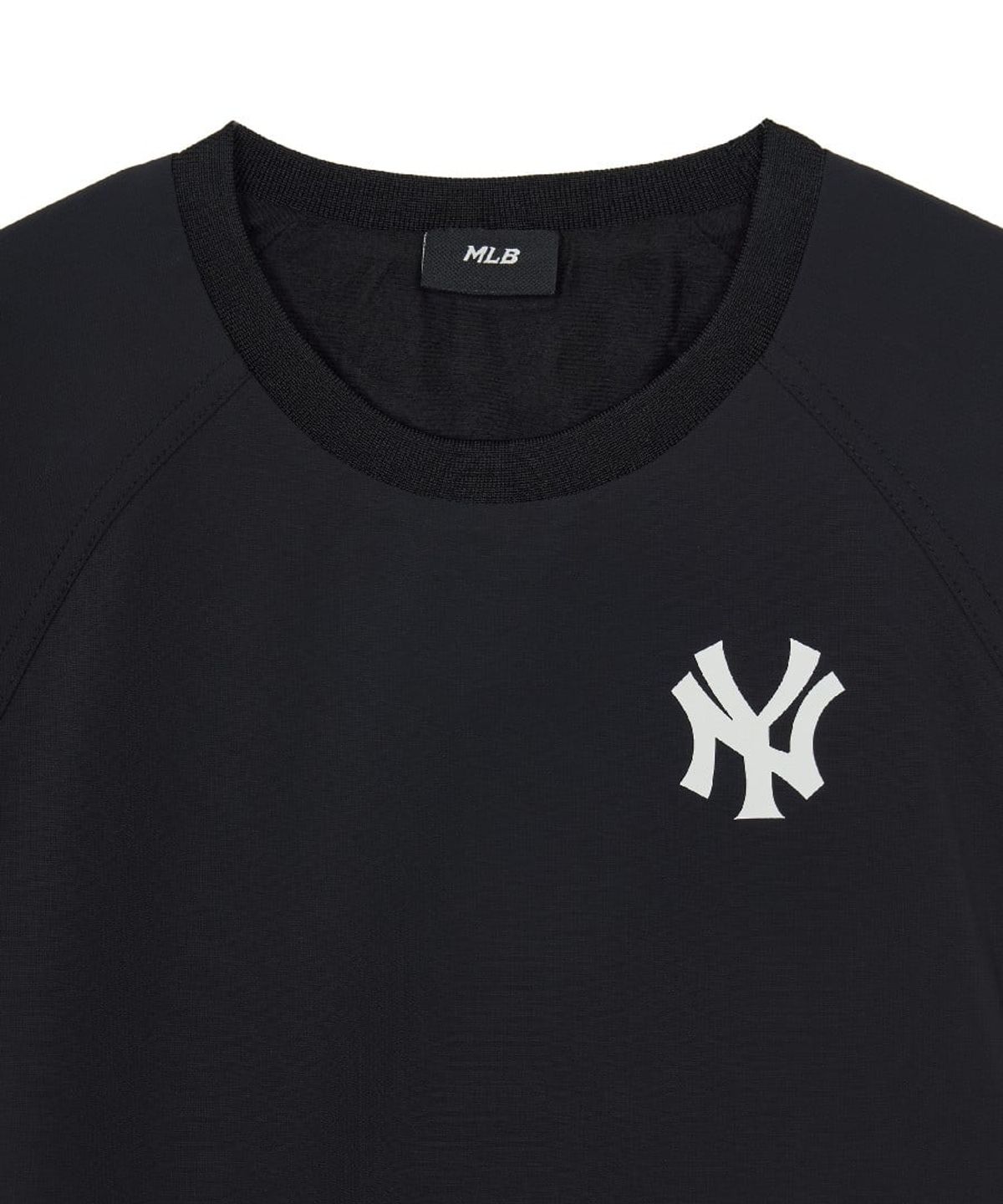 엠엘비 키즈(MLB KIDS) 스포티브 레터링 우븐 맨투맨 세트 NY (Black)