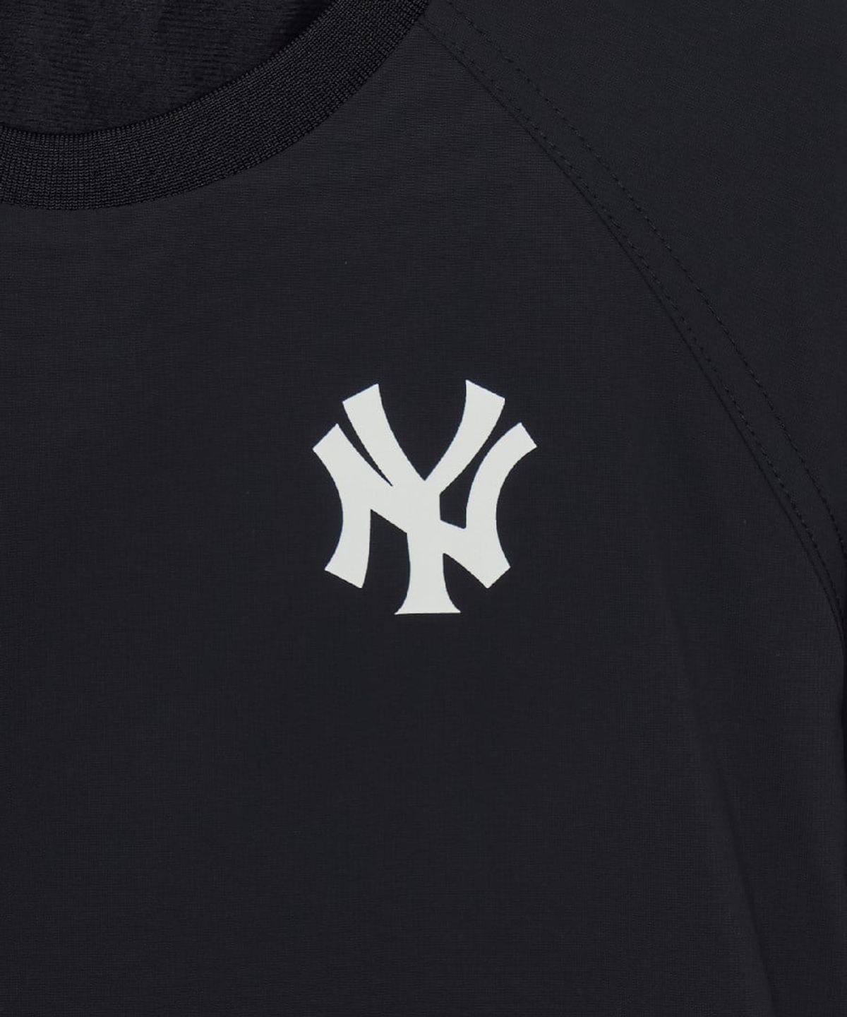 엠엘비 키즈(MLB KIDS) 스포티브 레터링 우븐 맨투맨 세트 NY (Black)