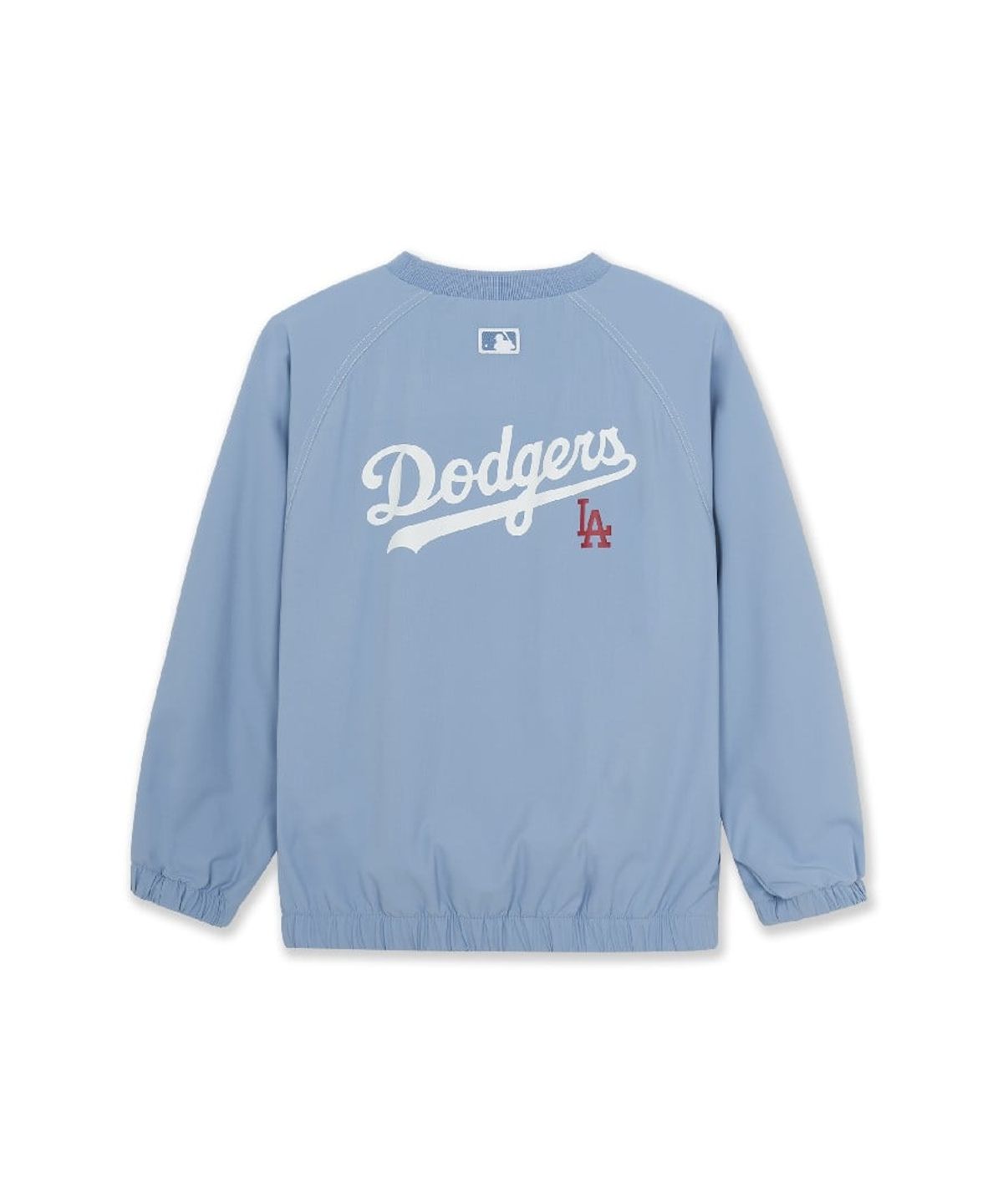 엠엘비 키즈(MLB KIDS) 스포티브 레터링 우븐 맨투맨 세트 LA (L.Blue)