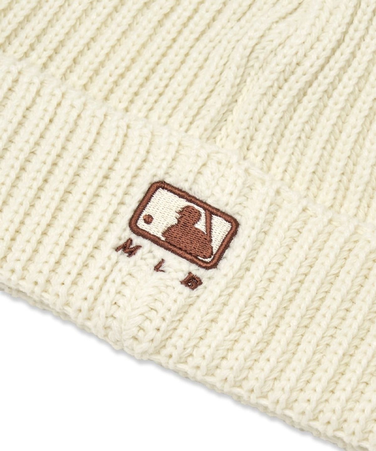 엠엘비 키즈(MLB KIDS) 메가베어 와펜 미드비니 NY (Cream)