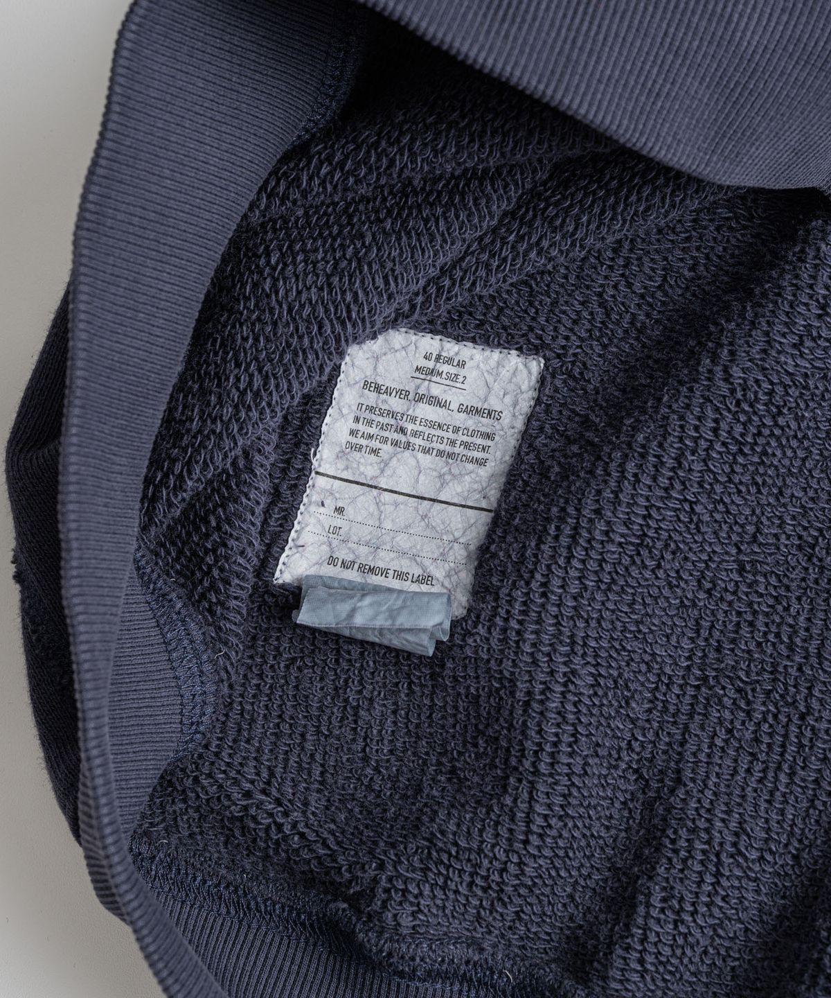 비헤비어(BEHEAVYER) CLASSIC SWEAT SHIRTS grape