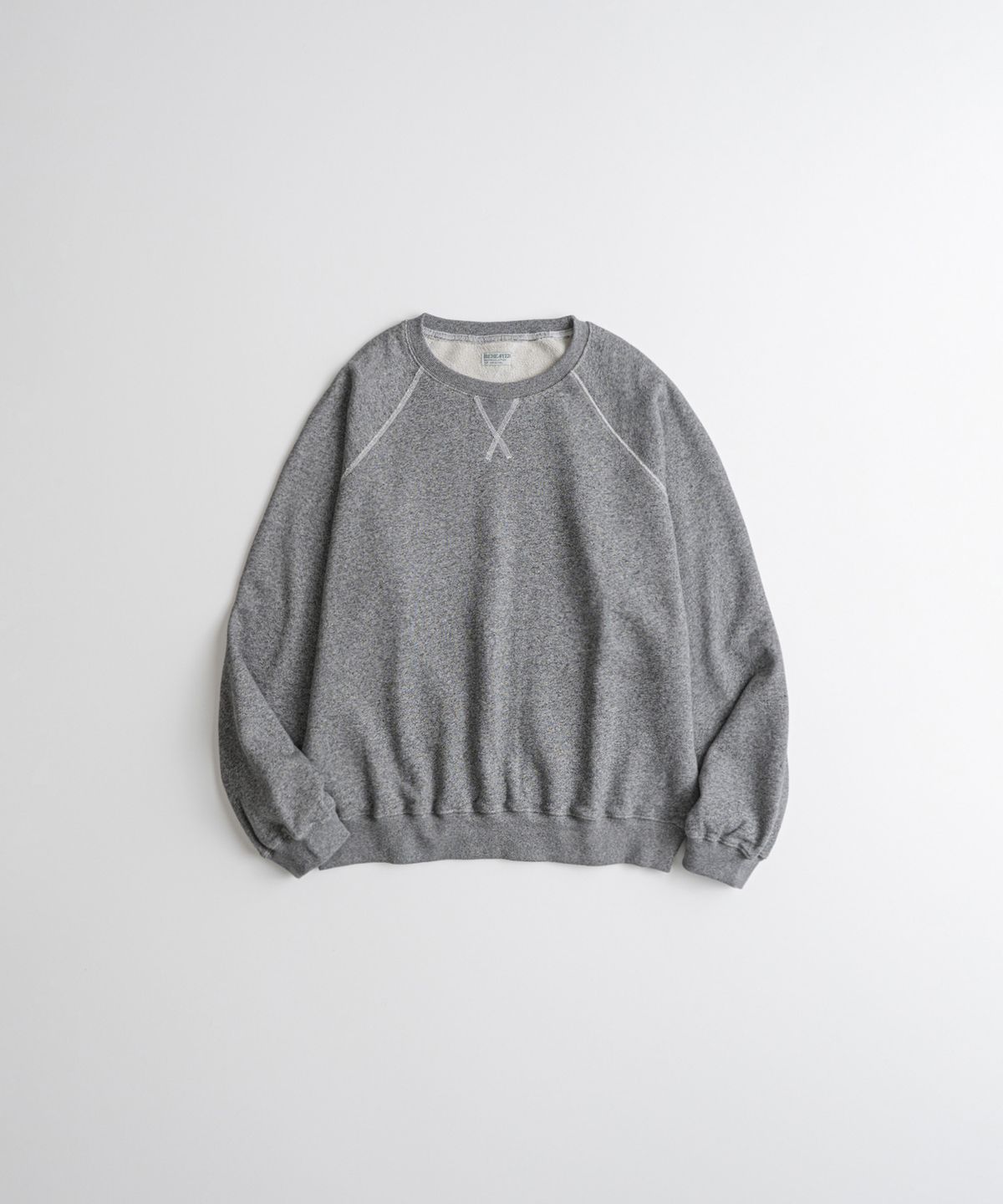 비헤비어(BEHEAVYER) CLASSIC SWEAT SHIRTS salt & pepper