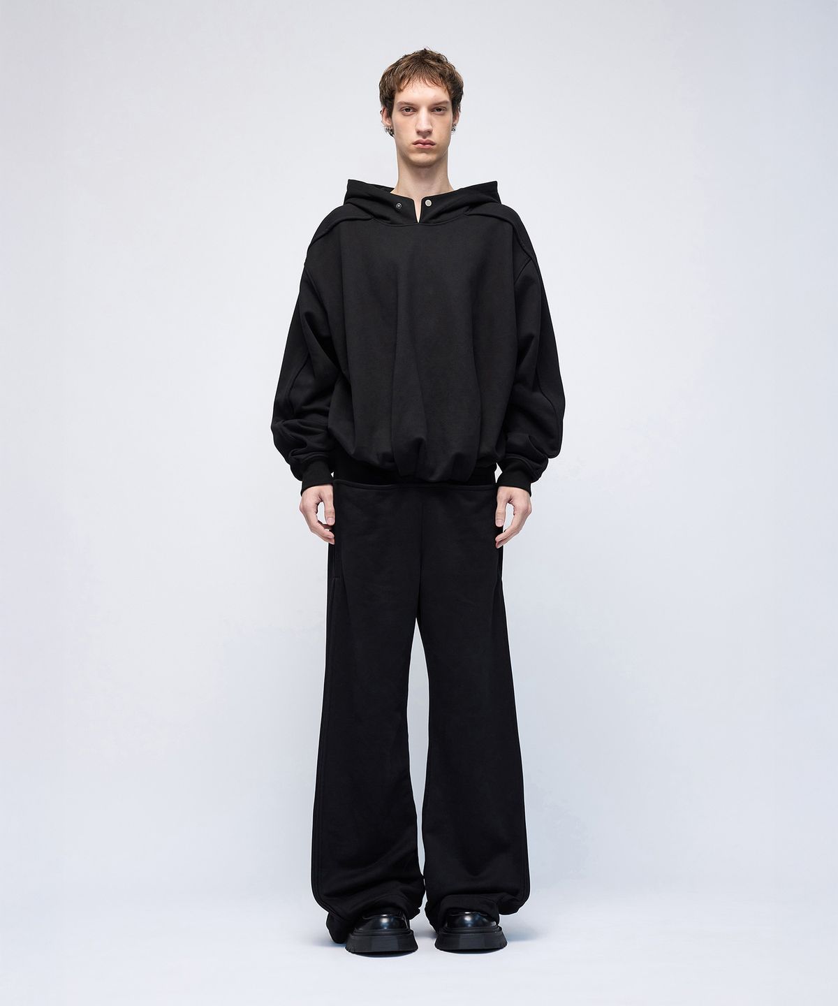 몰프(MORPH) Organism  Draped Hoodie