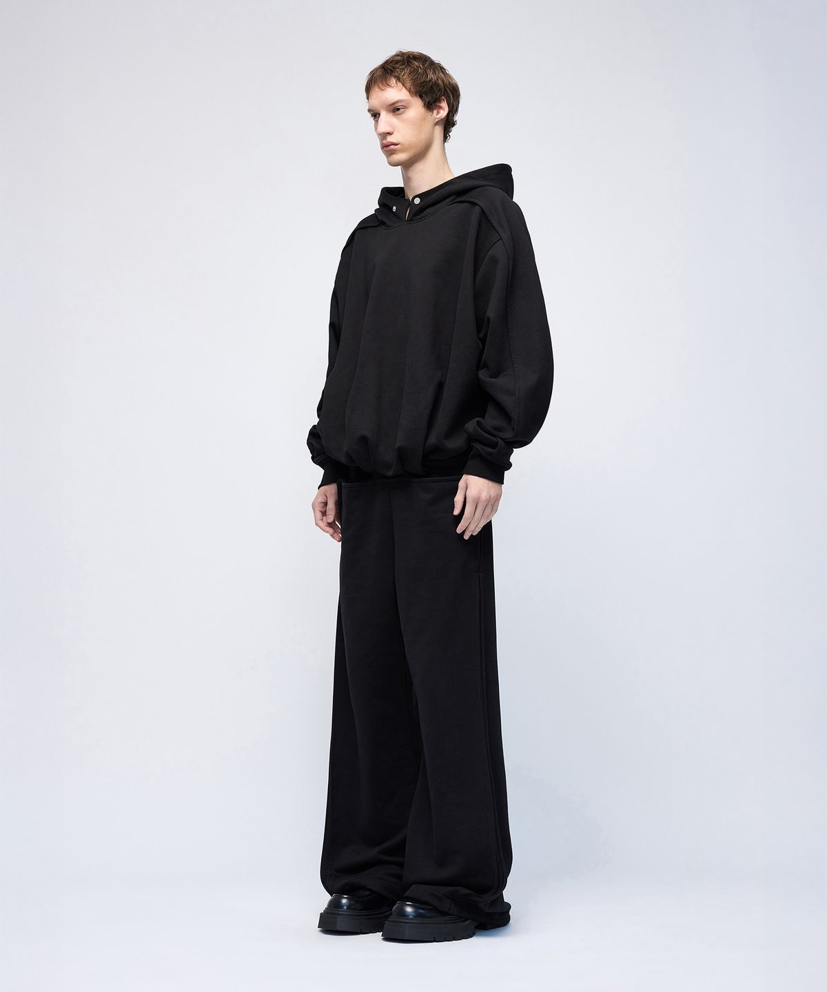 몰프(MORPH) Organism  Draped Hoodie
