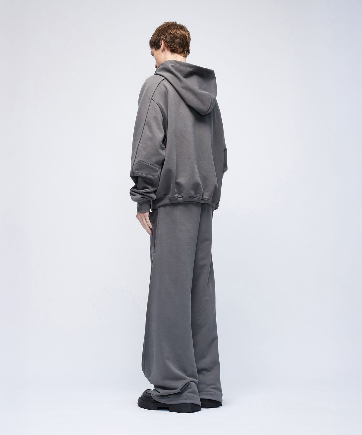 몰프(MORPH) Organism  Draped Hoodie