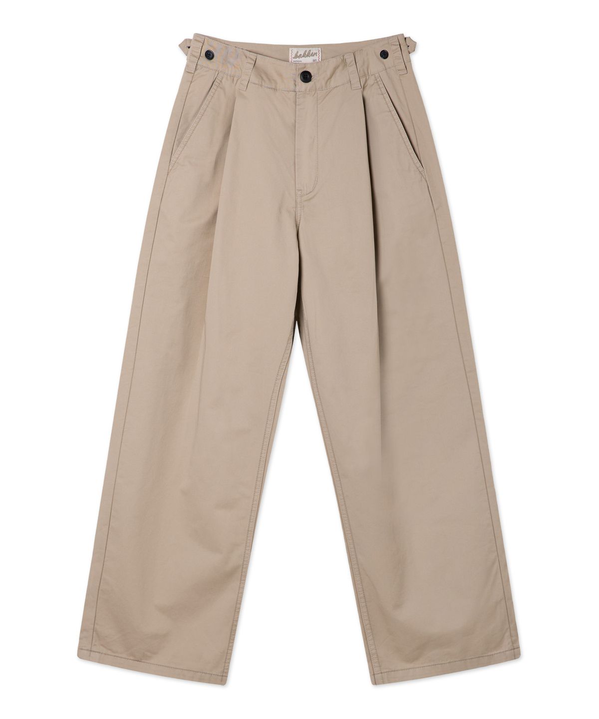 바켄(BAKKEN) [MEN] 비조 디테일 데일리 스트레이트 코튼 팬츠 BK7823 (2COLOR)