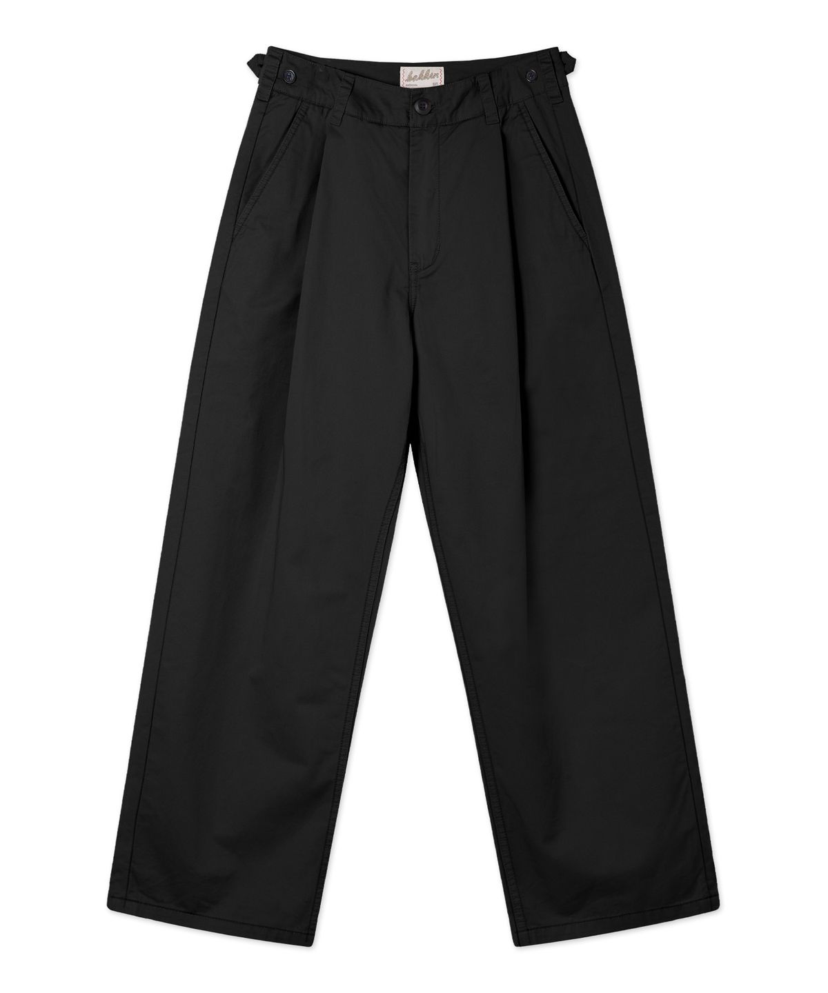 바켄(BAKKEN) [MEN] 비조 디테일 데일리 스트레이트 코튼 팬츠 BK7823 (2COLOR)
