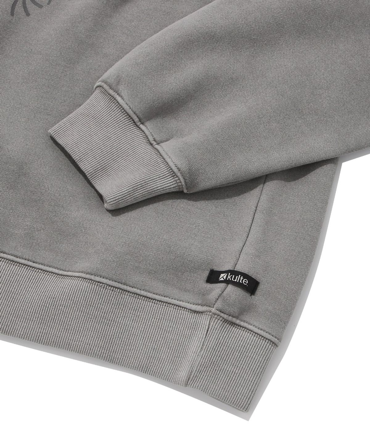 쿨트(KULTE) ROMANCE GRAPHIC PIGMENT CREWNECK_GREY