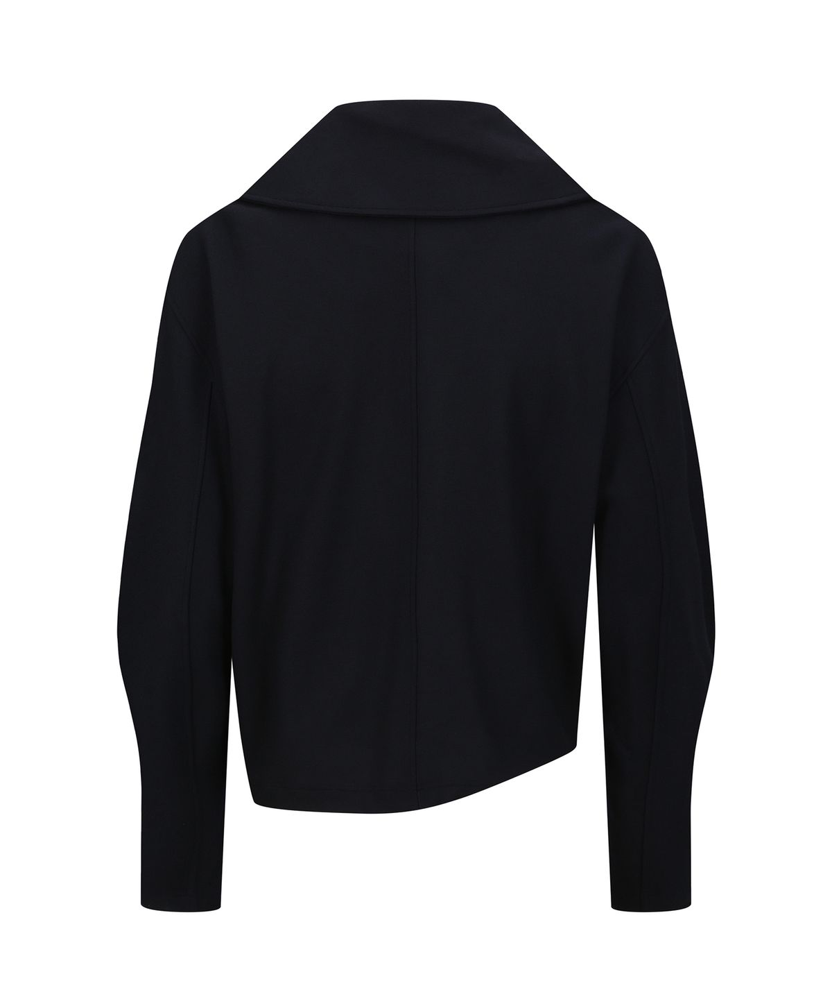 몰프(MORPH) Organism Wool Draped High Neck Sweater
