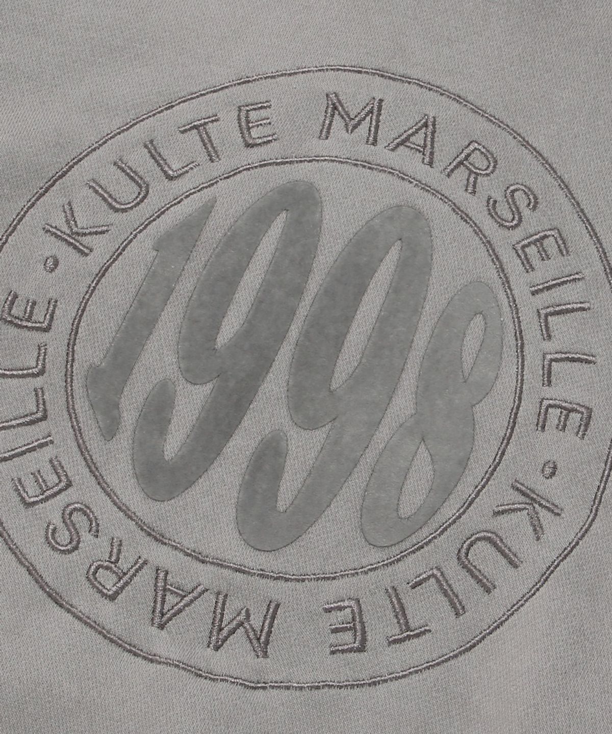 쿨트(KULTE) 1998 CIRCLE PIGMENT HOODIE_GREY
