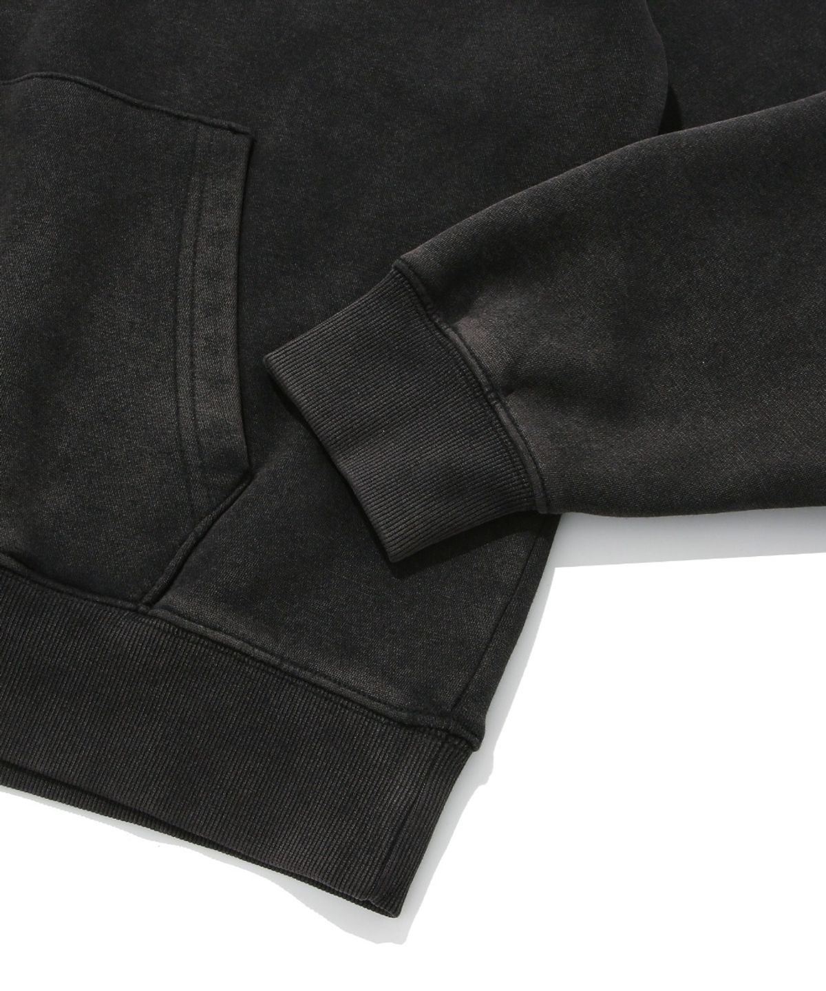 쿨트(KULTE) 1998 CIRCLE PIGMENT HOODIE_BLACK