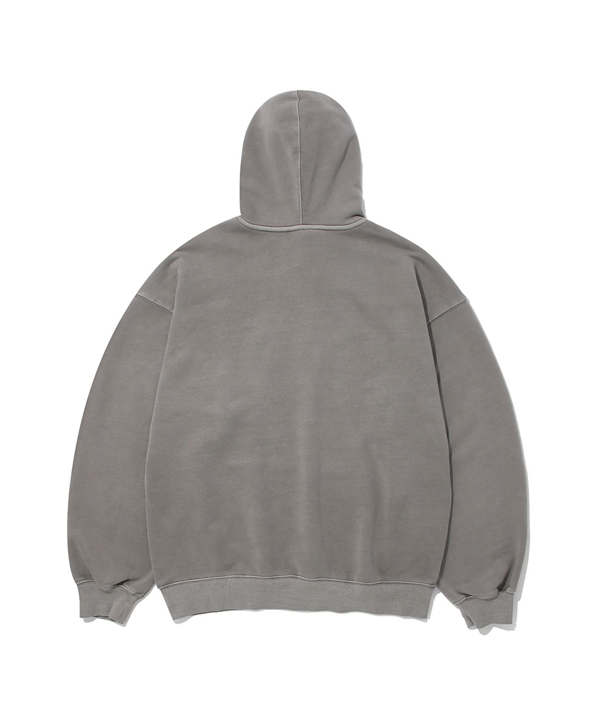 쿨트(KULTE) PIGMENT ART GRAPHIC TERRY HOODIE_GREY