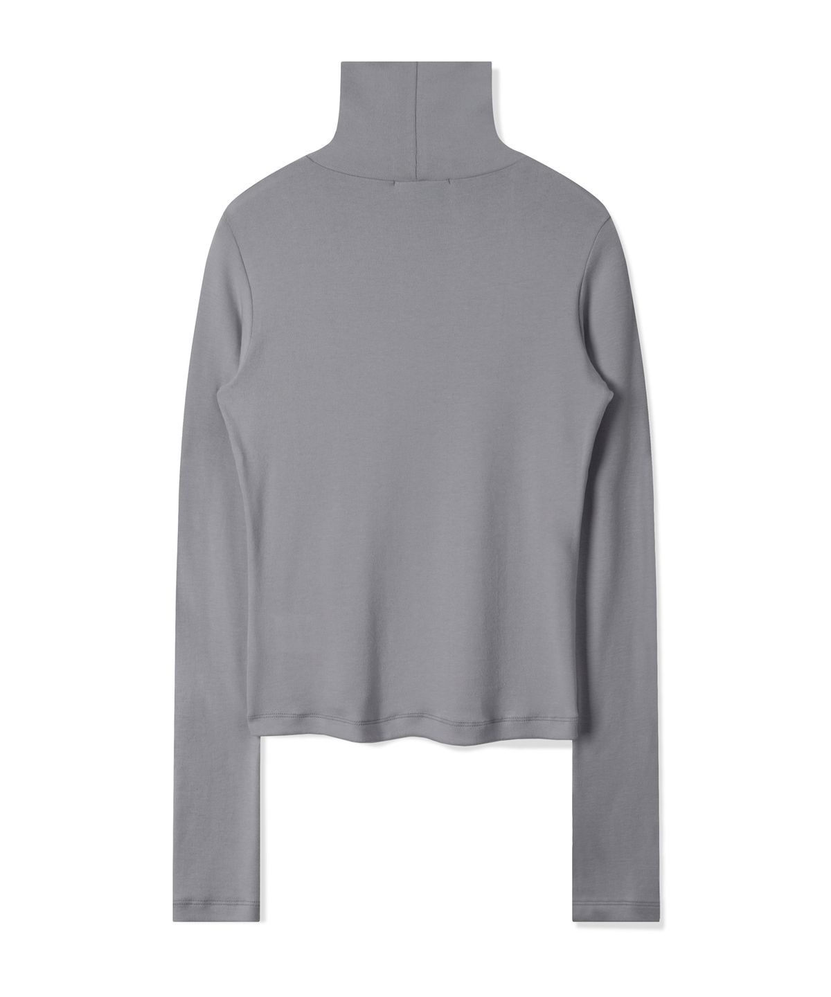 포스333(PHOS333) W Incision-Stitch Turtleneck/Grey