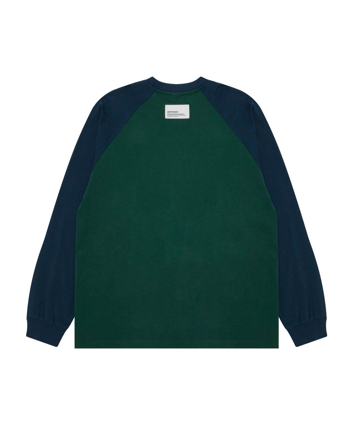 에이프(AAPE) AAPENOW Spades Moonface 로고 롱 티셔츠 네이비 / AAPLTM1948XXRNYL
