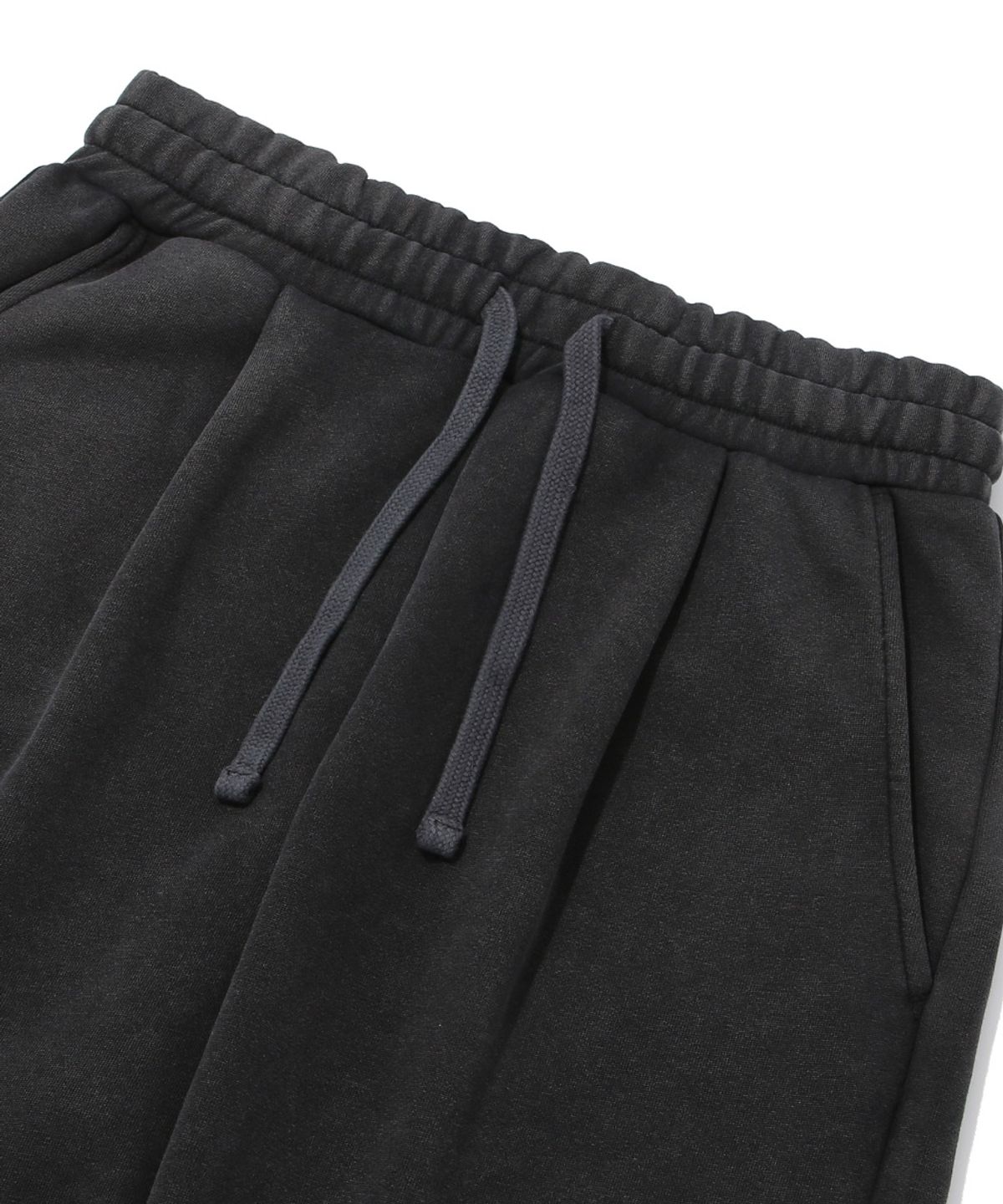 쿨트(KULTE) DAILY PIGMENT TERRY SWEATPANTS_BLACK