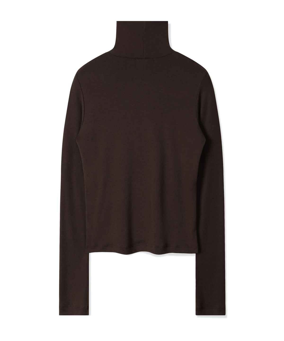 포스333(PHOS333) W Incision-Stitch Turtleneck/Brown
