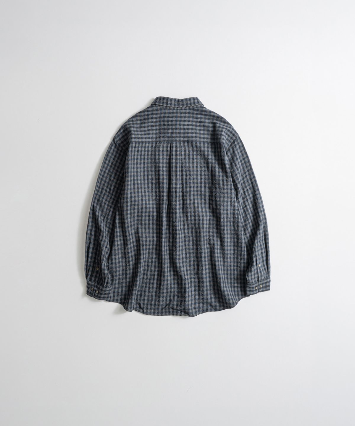 비헤비어(BEHEAVYER) BOILED C/W ROVER SHIRTS navy