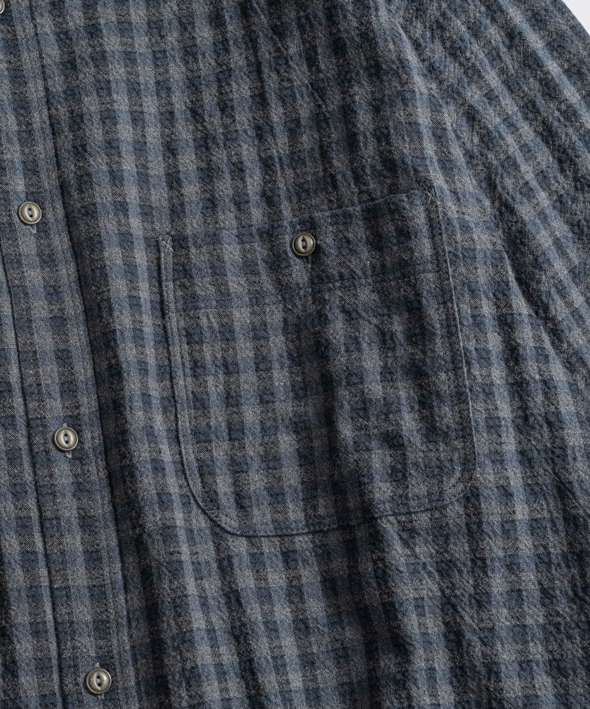 비헤비어(BEHEAVYER) BOILED C/W ROVER SHIRTS navy