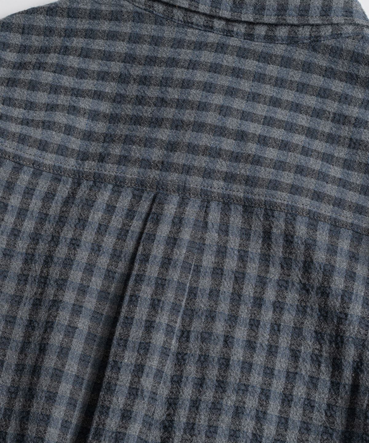 비헤비어(BEHEAVYER) BOILED C/W ROVER SHIRTS navy